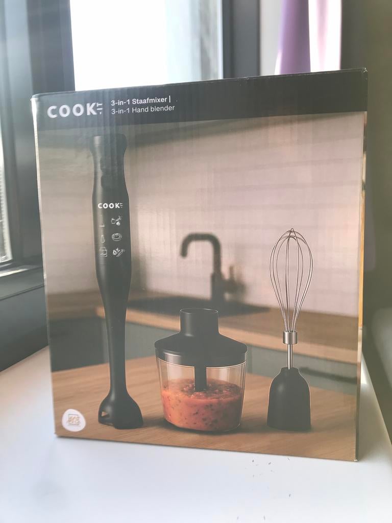 Nieuw staaf mixer, Ophalen, Nieuw, Zwart
