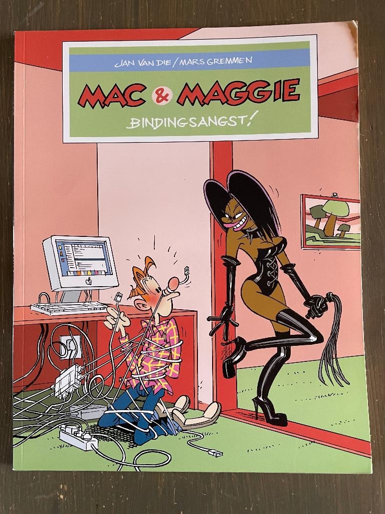 Mac & Maggie 2.00 euro, Eén stripboek, Ophalen of Verzenden, Gelezen