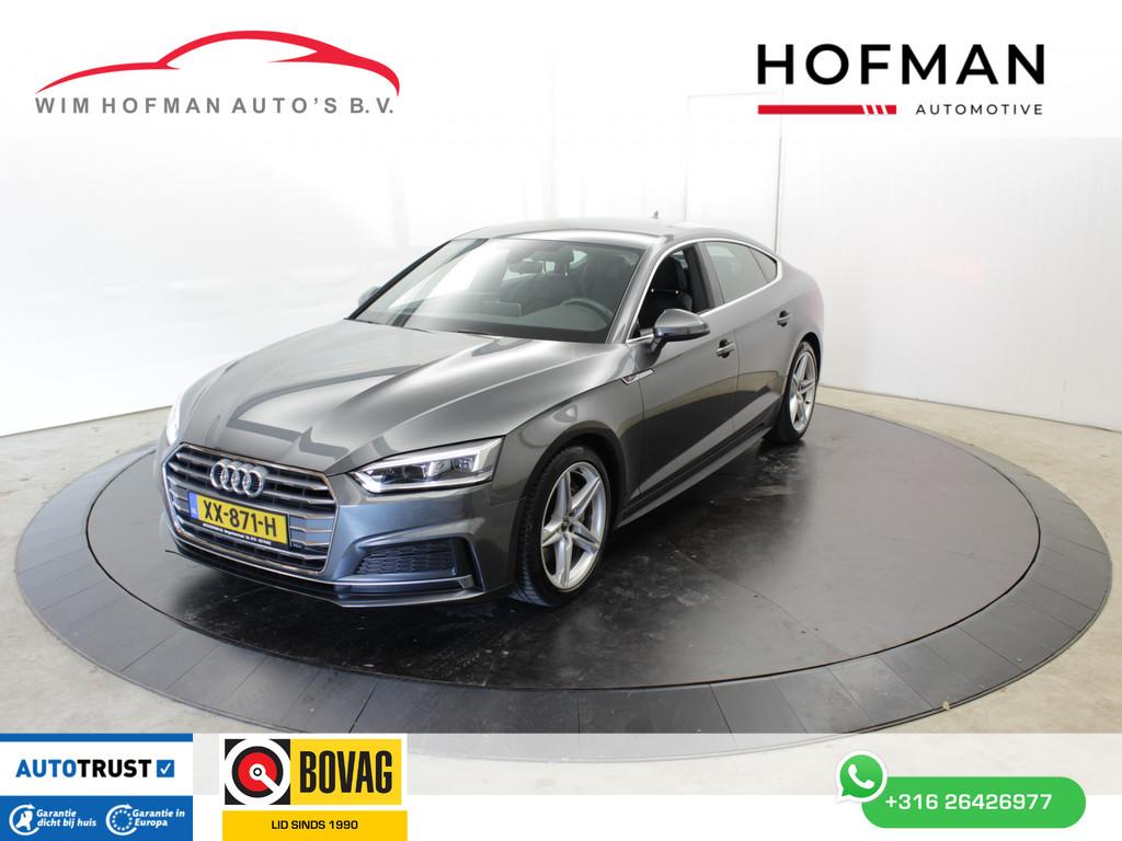 Audi A5 Sportback 45 TFSI Sport 252PK Camera 2xS-line Virtua, Auto's, 15 km/l, Gebruikt, 4 cilinders, Leder en Stof