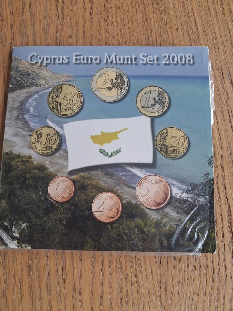 Cyprus Euro Munt Set 2008, Ophalen of Verzenden