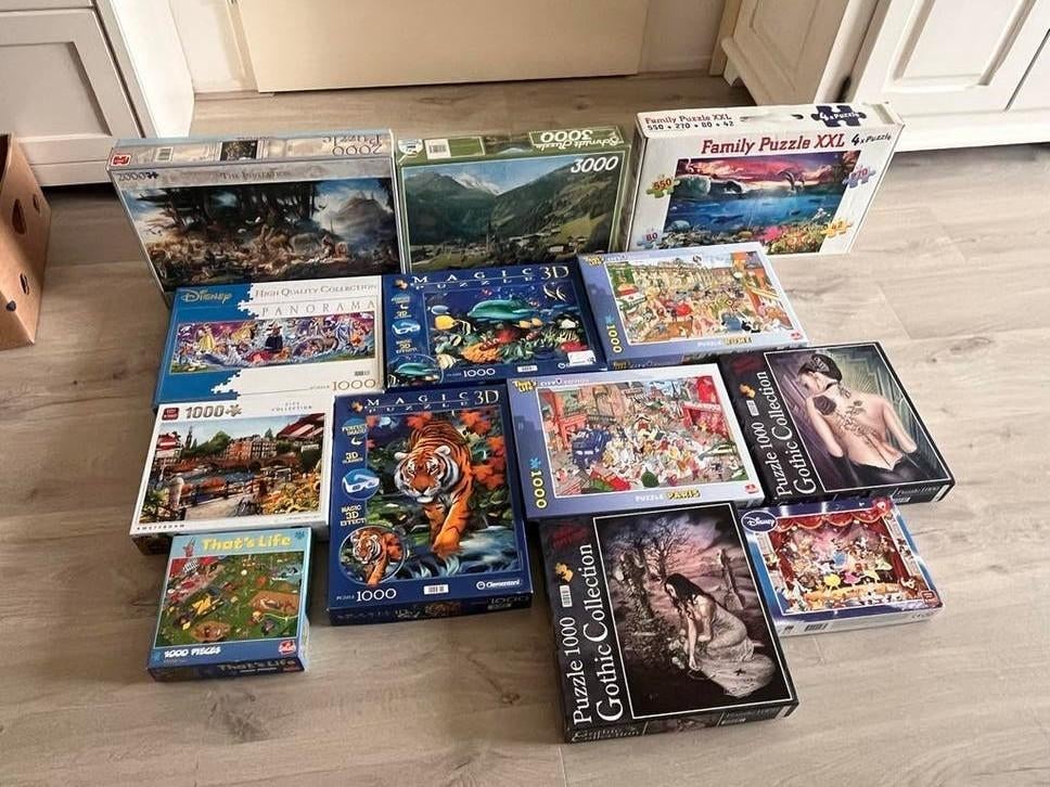 Diverse Puzzels - Legpuzzels, 3D en meer!, Ophalen, 500 t/m 1500 stukjes, Nieuw, Legpuzzel