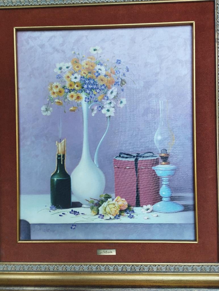 Schilderij van Santiago Nicolau crespo, Ophalen of Verzenden