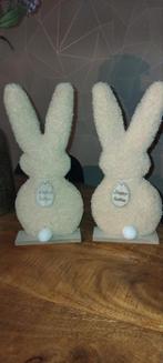 2 x konijntjes /hazen, Ophalen of Verzenden