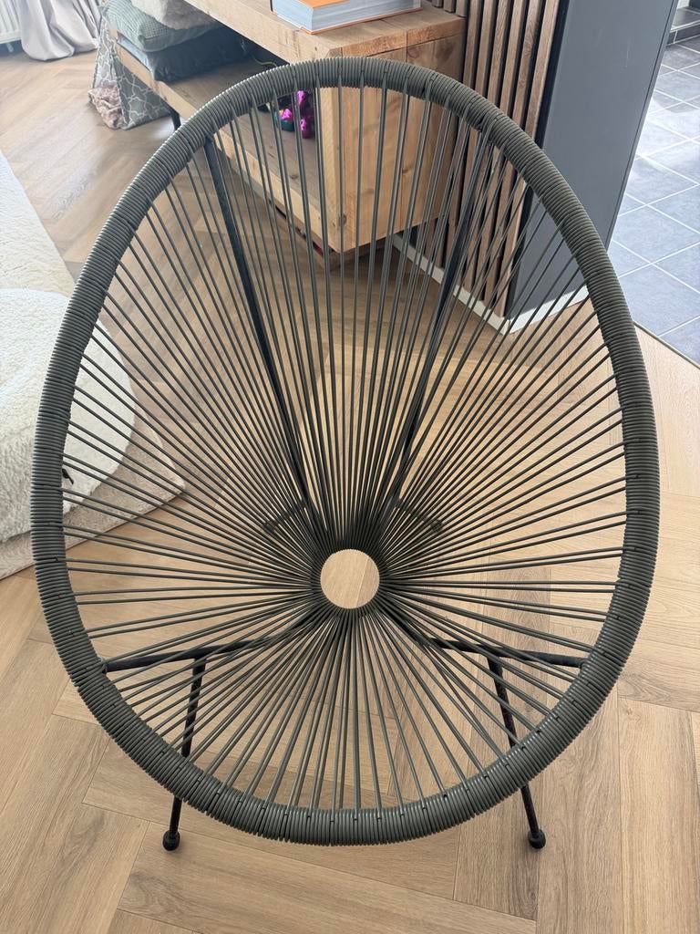 Stijlvolle Acapulco stoel - Groen, Ophalen, Kunststof, Gebruikt, Eén