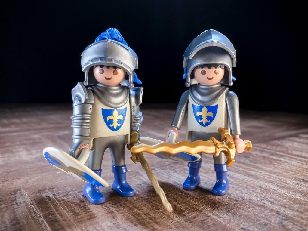 4616 Blauwe ridders Playmobil, Ophalen of Verzenden, Zo goed als nieuw, Complete set