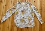 Saint Tropez Blouse / Top - Wit geel zwart - maat Small / 36, Wit, Ophalen of Verzenden, Zo goed als nieuw, Maat 36 (S)