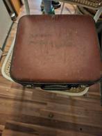 Vintage bruine koffer - Gebruikt, Gebruikt, Hard kunststof, Slot, Minder dan 50 cm