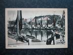 ELBURG  Haven ingekleurd, Verzamelen, Ansichtkaarten | Nederland, Ophalen of Verzenden, 1920 tot 1940, Gelderland