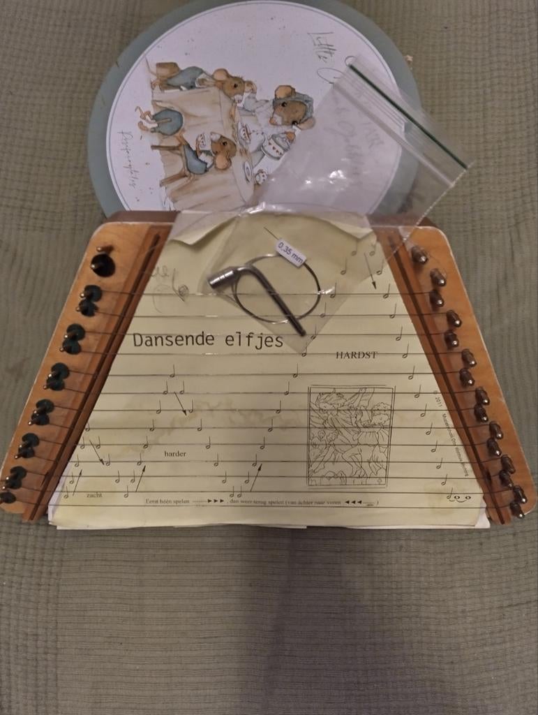Mini harp, Ophalen of Verzenden, Gebruikt
