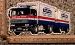 Vintage sticker DAF vrachtwagen verkeersschool Kees v Iersel, Ophalen of Verzenden, Zo goed als nieuw