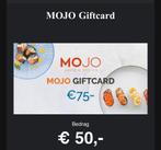 Cadeaubon Mo-Jo, Twee personen, Cadeaubon, Overige typen