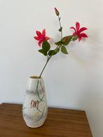 Vintage art deco west germany vaas, Ophalen, Overige kleuren, Aardewerk of Porselein, Zo goed als nieuw