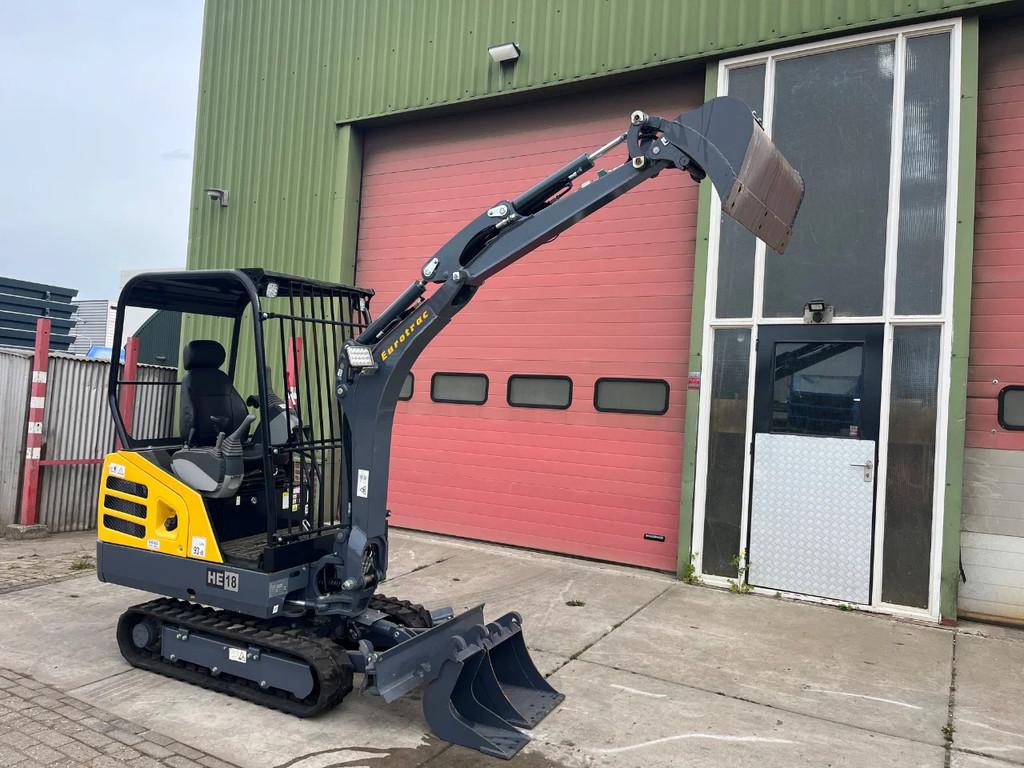 Eurotrac HE 18 Eurotrac (D1105) Kubota NIEUW! scherpe prijs, Graafmachine