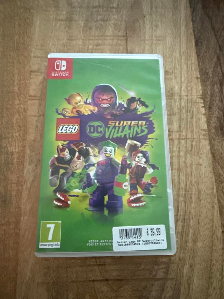 Lego DC Super-Villains Nintendo Switch, Avontuur en Actie, 2 spelers, Eén computer, Ophalen of Verzenden