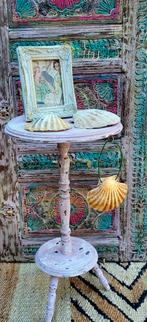 Shabby/India/Pink/Tafeltje/Bijzettafeltje, Ophalen of Verzenden