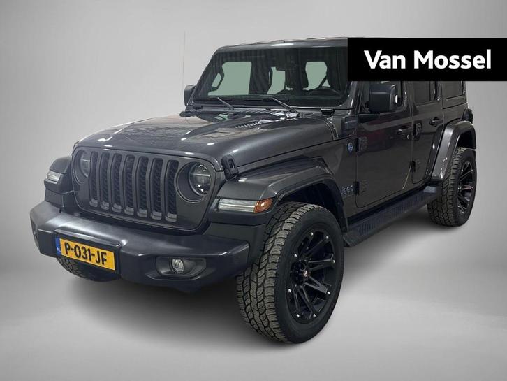 Jeep Wrangler Unlimited 4xe 380 80th Anniversary | Front off, Auto's, Jeep, Bedrijf, Te koop, Wrangler, 4x4, ABS, Achteruitrijcamera