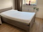 Prima seniorenbed met matras - 4 jaar oud, Ophalen, Gebruikt, Eenpersoons, Bruin