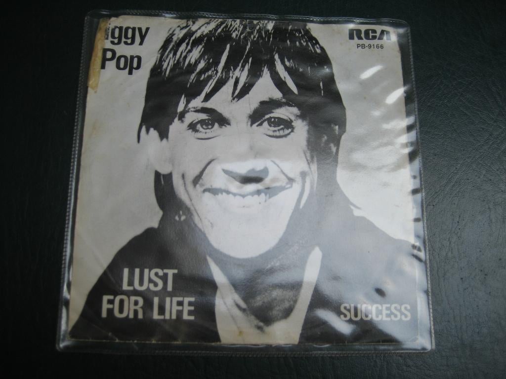 iggy pop lust for life, Gebruikt, 7 inch, Single, Ophalen of Verzenden