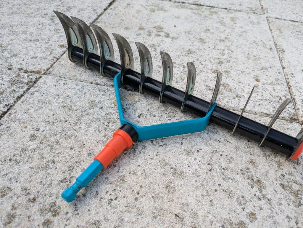 Gardena verticuteer hark, Ophalen, Zo goed als nieuw, Hark, Gardena