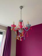 Kleurrijke kroonluchter, Huis en Inrichting, Lampen | Kroonluchters, Ophalen, Gebruikt