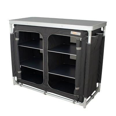 Campingkast Madrid Nu € 88,95, Caravans en Kamperen, Kampeermeubelen, Www.kampeerkoopje.nl, Info@kampeerkoopje.nl, Ophalen of Verzenden