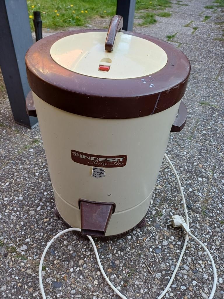 Indesit Prestige Line Centrifuge - Vintage Wasdroger, Ophalen, Minder dan 4 kg, Bovenlader, 85 tot 90 cm