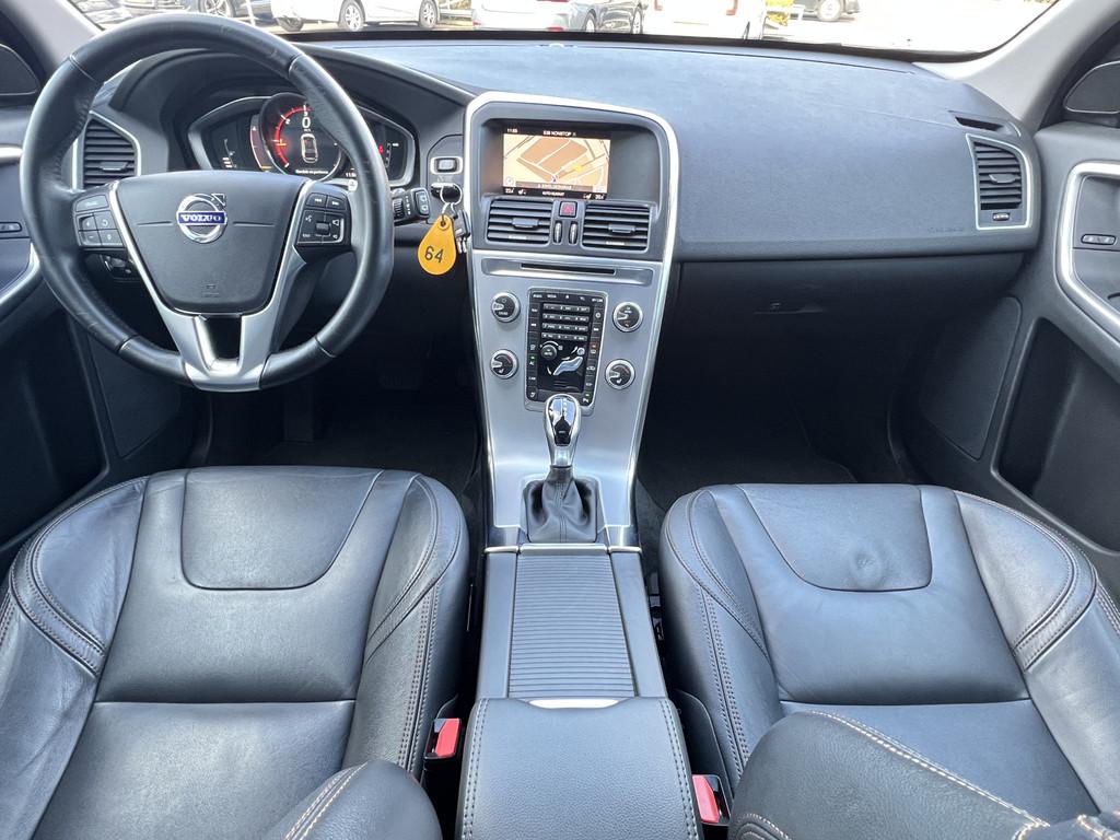 Volvo XC60 2.0 D4 190 pk Automaat Summum Navigatie Trekhaak, Zwart, Leder, Bedrijf, SUV of Terreinwagen