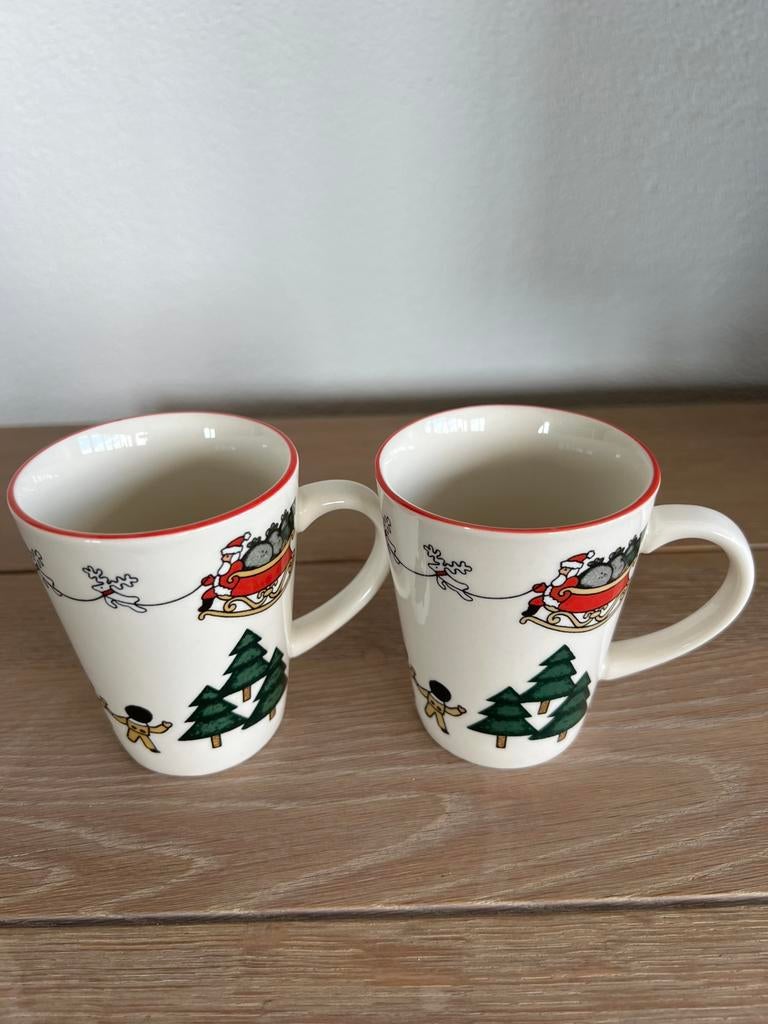 Bekers Mason’s Christmas Village., Ophalen, Zo goed als nieuw, Overige stijlen, Kop(pen) en/of Schotel(s)