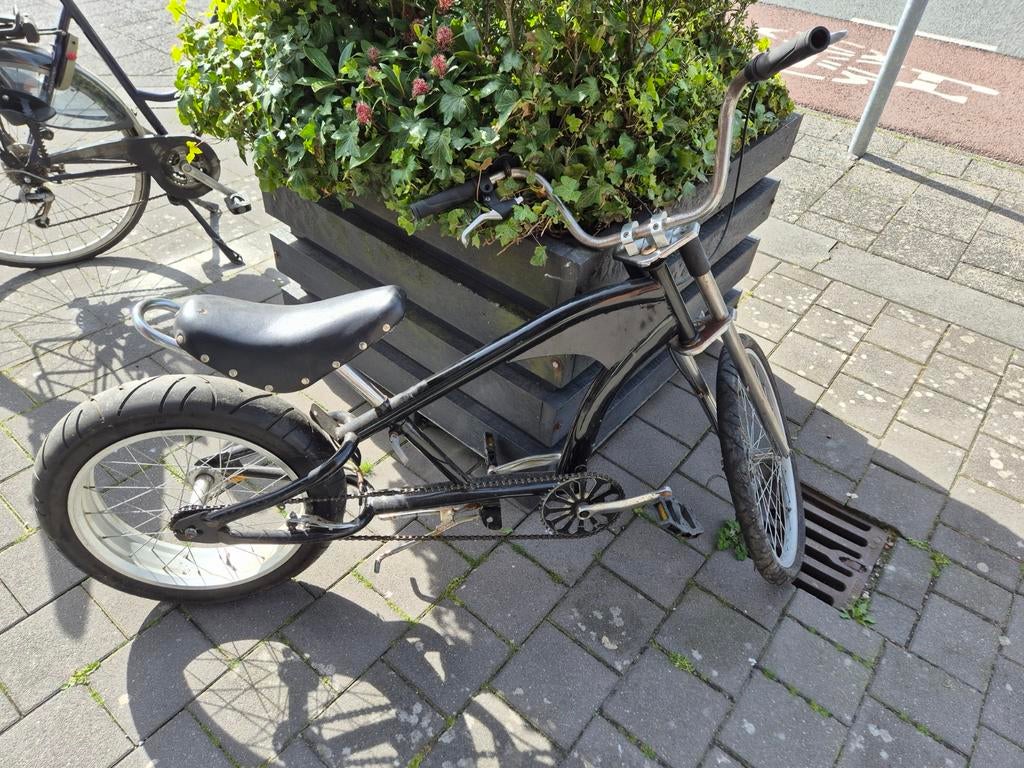 Stoere Chopper Fiets - Uniek Design, Fietsen en Brommers, Fietsen | Cruisers en Lowriders, Ophalen of Verzenden, Gebruikt, Chopper
