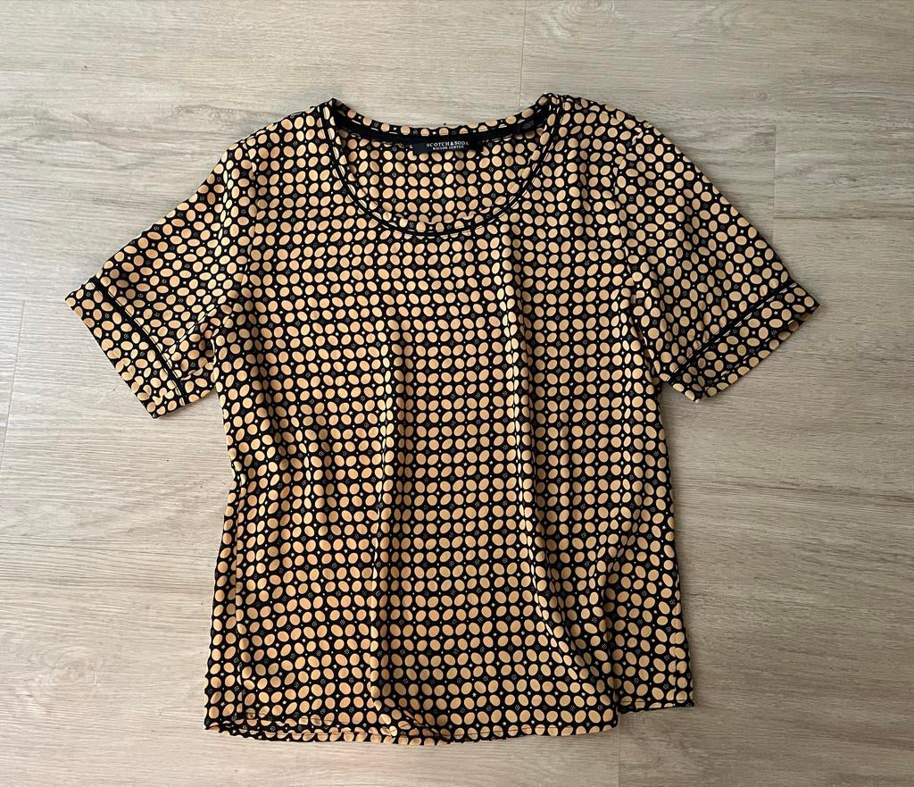 Maison Scotch blouse Maat M, Overige merken, Zwart, Nieuw, Ophalen of Verzenden