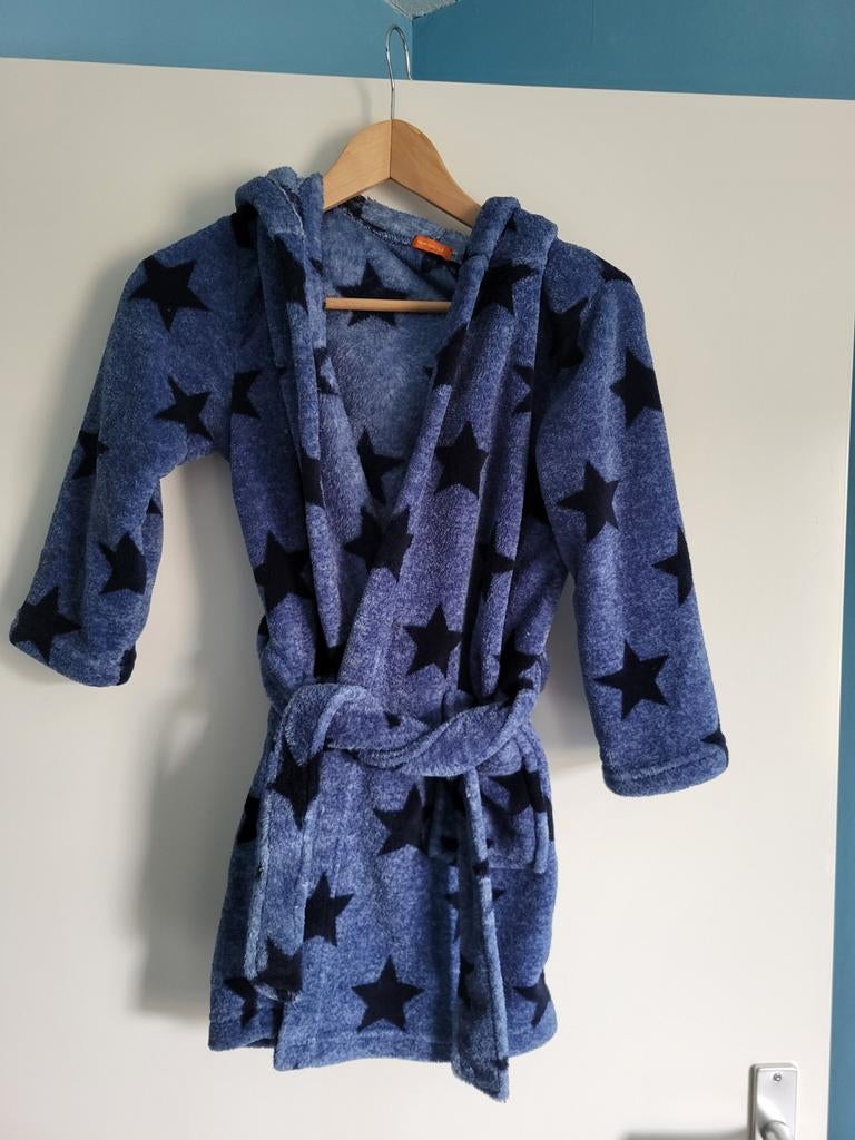 Badjas/ochtendjas maar 122/128 met sterren, Kinderen en Baby's, Kinderkleding | Maat 122, Ophalen of Verzenden, Zo goed als nieuw