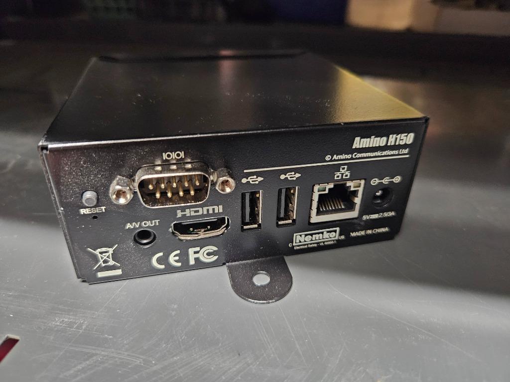 Amino H150 IPTV set up box, Ophalen of Verzenden, Refurbished