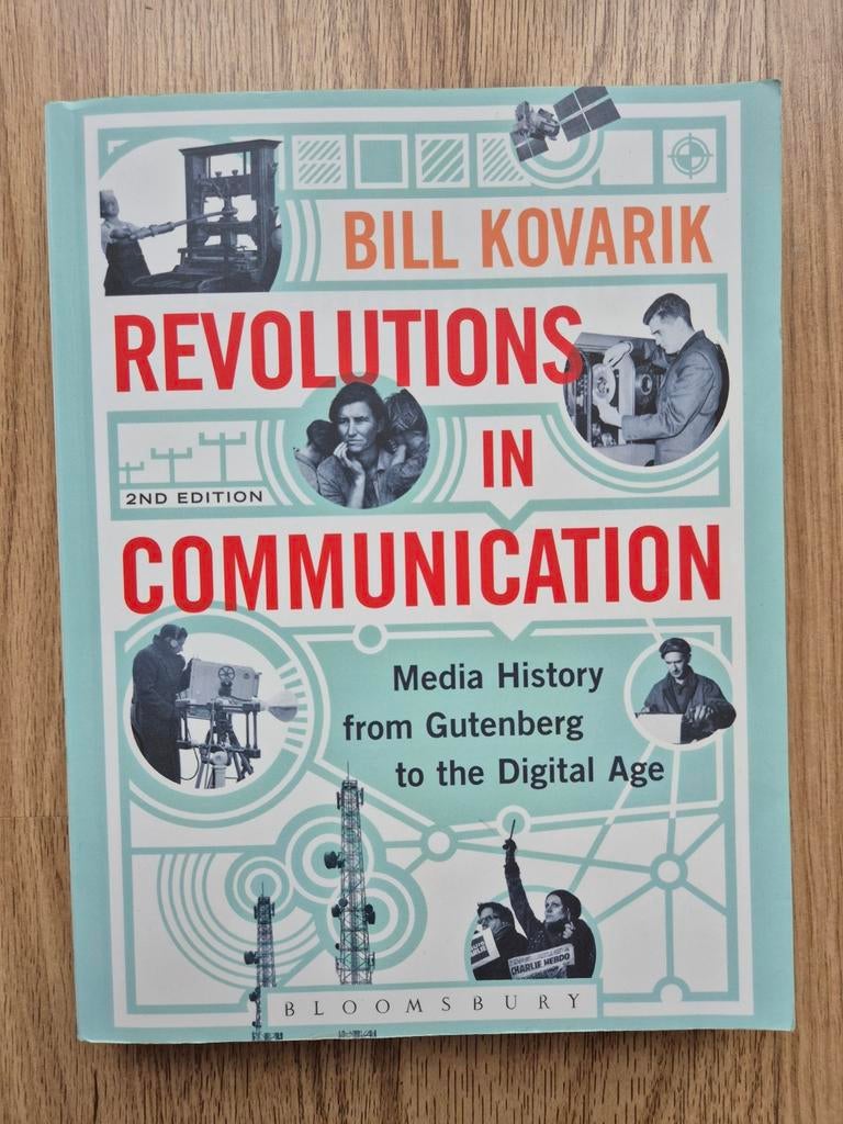 Revolutions in Communication (Media History from Gutenberg t, Ophalen of Verzenden