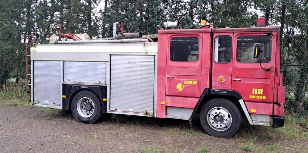 Brandweer Brandweerauto decoratie, Ophalen