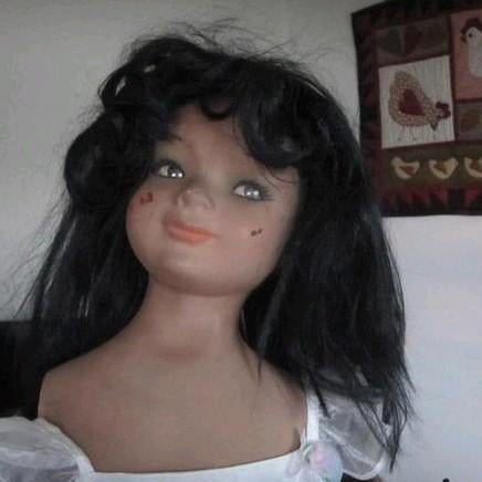 Etalagepop meisje antiek, Verzamelen, Poppen, Ophalen, Zo goed als nieuw, Pop