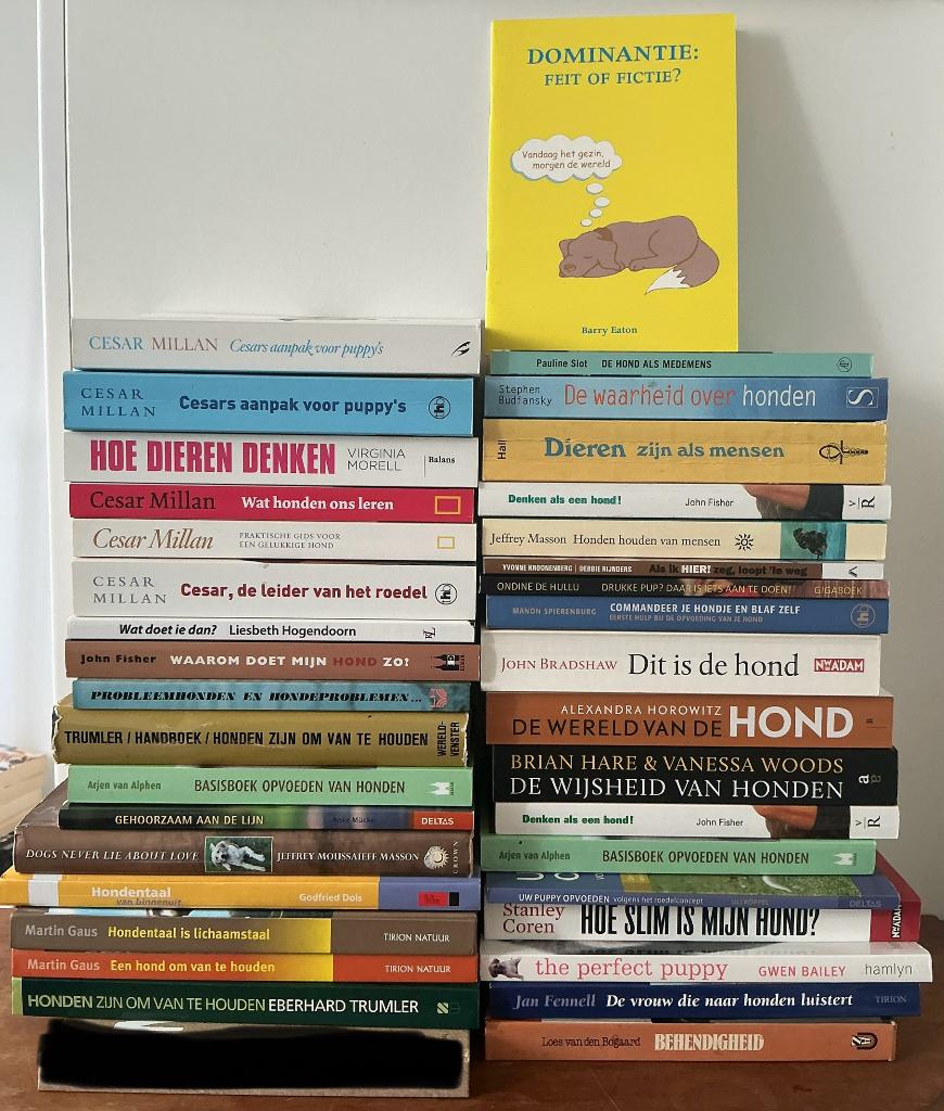 €10 per boek! Veel hondenboeken gedrag psyche opvoeding, Boeken, Ophalen of Verzenden, Zo goed als nieuw, Honden, Horowitz Millan Gaus