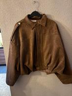 Suède tussen jas maat L/XL, Ophalen, Nieuw, Bruin