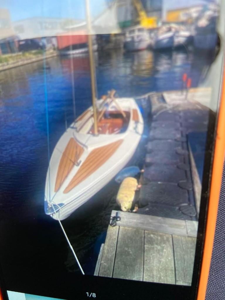 open-zeilboot OSLO-JOLLE, Watersport en Boten, Open zeilboten, Ophalen, Geen motor, Overige typen, Zo goed als nieuw