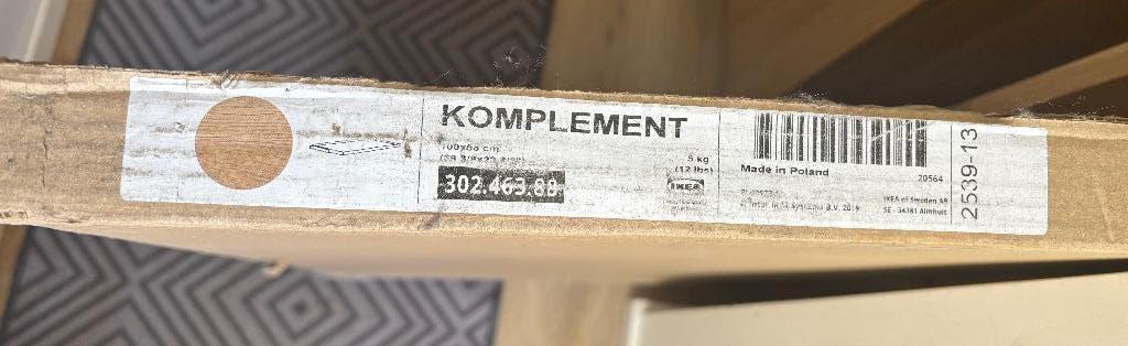 Ikea Komplement lade  100x58x4, Ophalen, 1 of 2 laden, Nieuw, 50 tot 100 cm