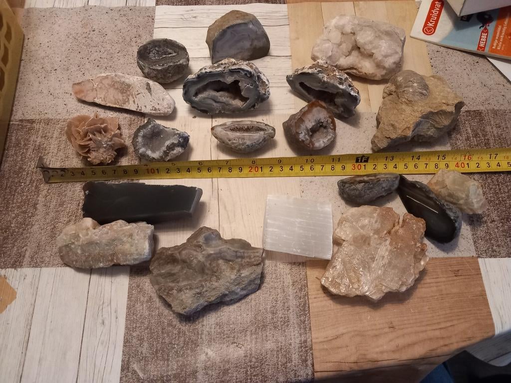 Mineralen en fossiel f, Ophalen of Verzenden