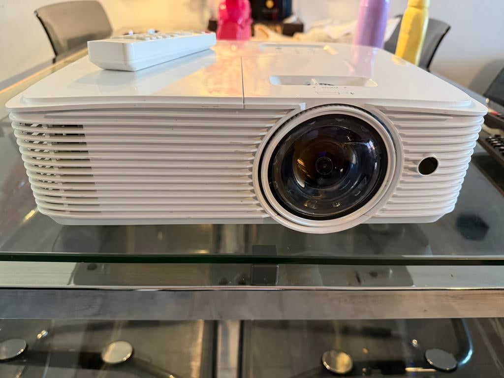 Optoma EH412ST|HDR 4K input|Short Throw|4000Ansilumens!!, Audio, Tv en Foto, Beamers, Ophalen of Verzenden, Zo goed als nieuw