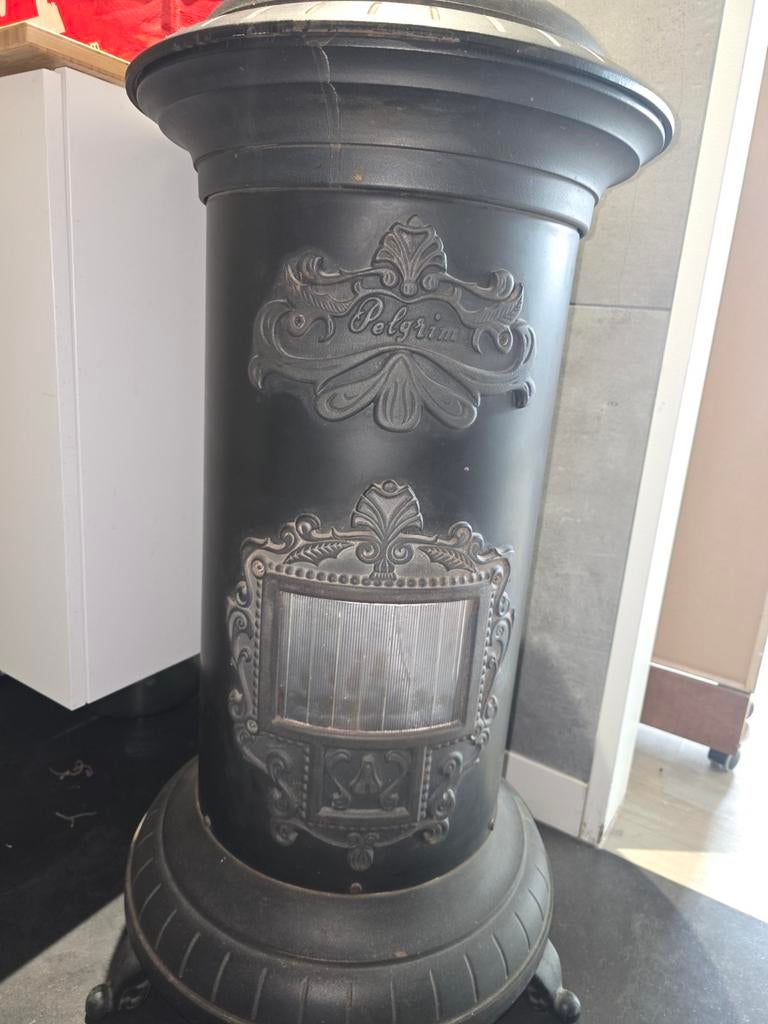 Pelgrim Gaskachel - Klassieke Vrijstaande Kachel, Huis en Inrichting, Kachels, Ophalen, Gebruikt, Gas, Vrijstaand
