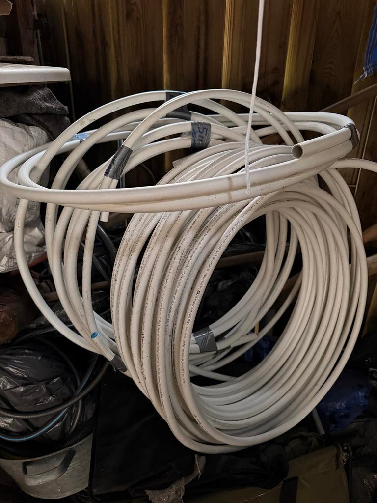 Henco Alupax meerlagen buis 22x2mm 3x 5 meter, Ophalen of Verzenden, Zo goed als nieuw, Kabel of Snoer