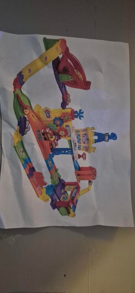 VTech Toet Toet Auto - Super RC Racecircuit met RC Auto, Kinderen en Baby's, Speelgoed | Vtech, Ophalen, Gebruikt, 2 tot 4 jaar