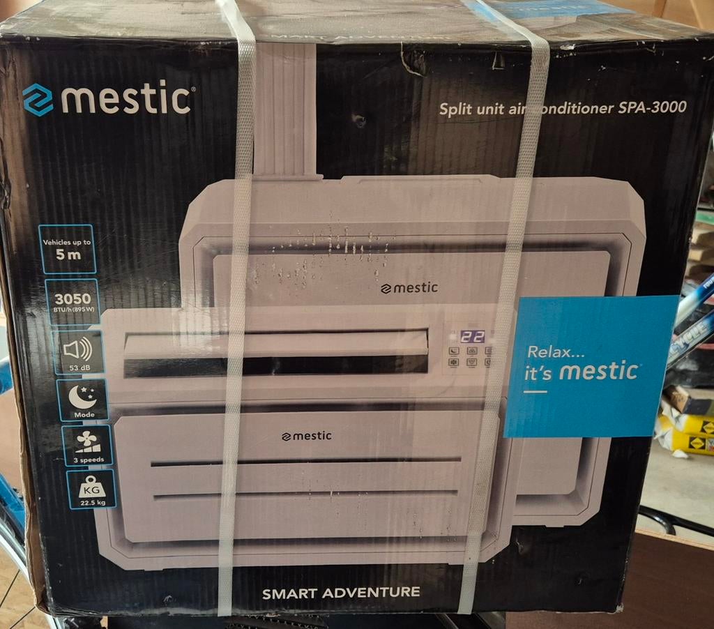 GeNIEUW Mestic  Airconditioner SPA-3000 voor Caravan /Camper, Minder dan 60 m³, Nieuw, 3 snelheden of meer, Ophalen of Verzenden