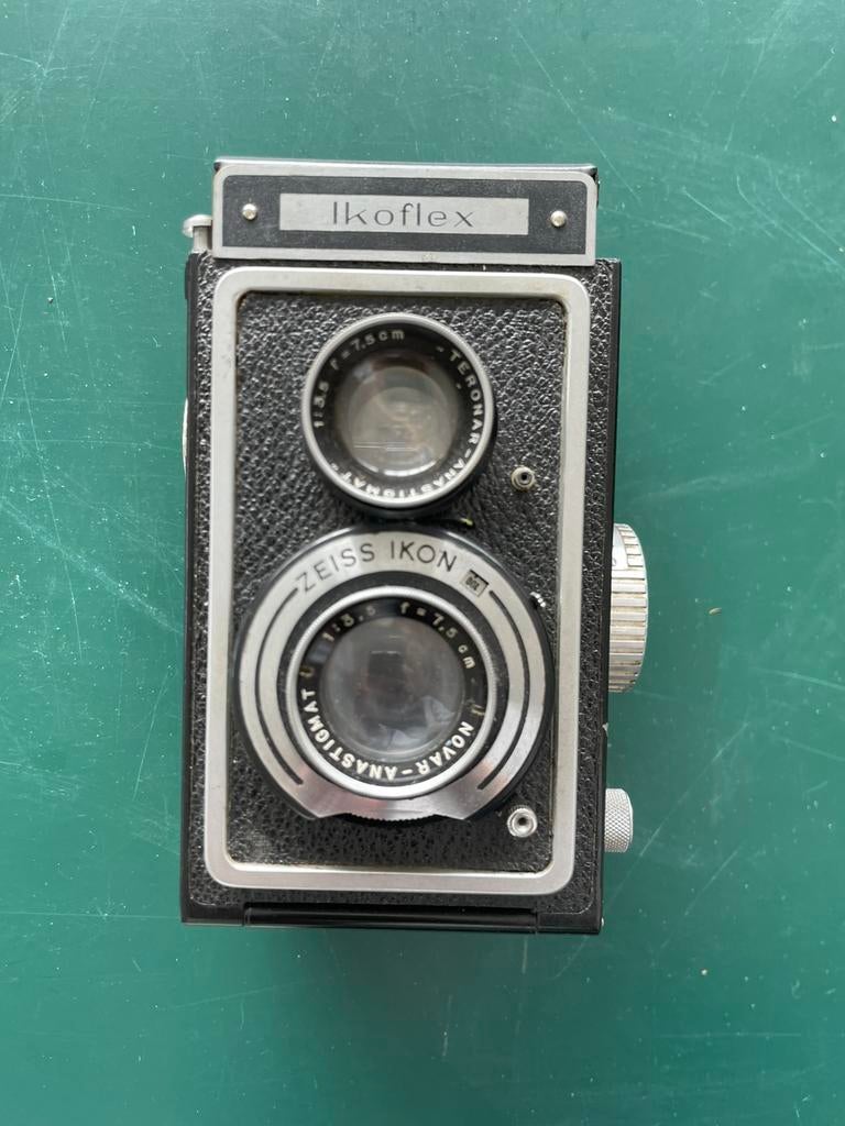 Zeiss ikon, ikoflex camera, Audio, Tv en Foto, Fotocamera's Analoog, Ophalen of Verzenden, Gebruikt, Compact, Overige Merken