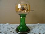 Verguld Roemer glas wijnglas wijnglaasje Roemer Schönberg, Overige typen, Onbekend, Ophalen of Verzenden, Zo goed als nieuw