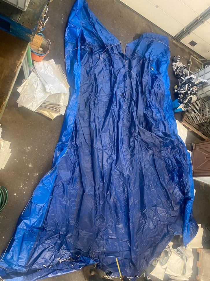 Afdekzeil / Bootzeil - Blauw Halberg Rassy 352 of 36, Watersport en Boten, Zeilen en Zeiltoebehoren, Gebruikt, Overige typen, 60 m² of meer