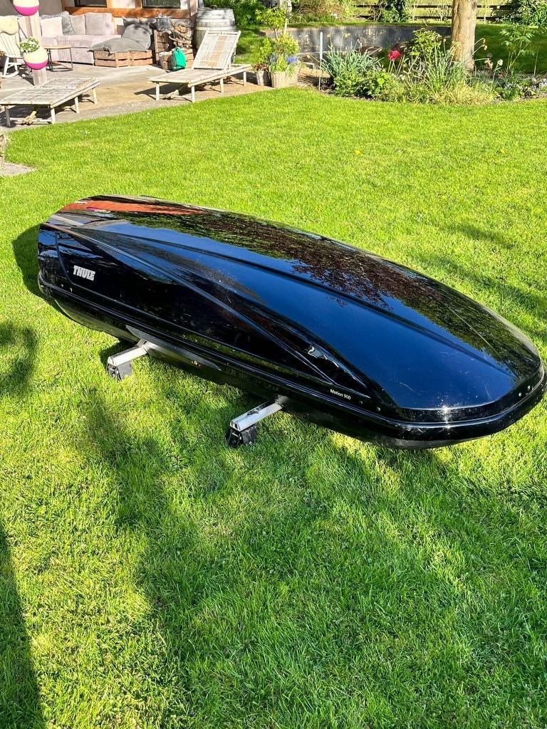 Thule Motion 900 XXL dakkoffer Black Glossy, Auto diversen, Dakkoffers, Ophalen, Gebruikt