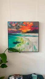 Schilderij "Seilebost" van Scott Naismith - 85x85 cm, Antiek en Kunst, Ophalen of Verzenden